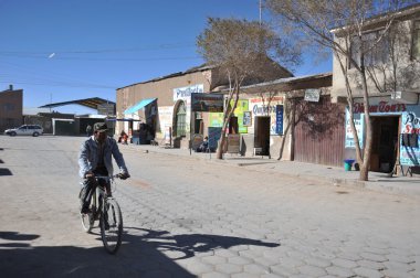 Uyuni Şehir sakinleri.
