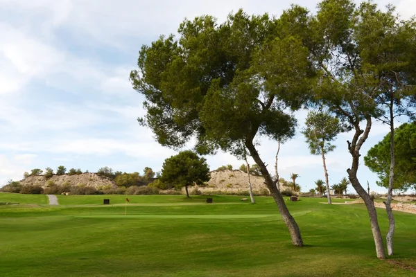 Campos de golfe em Orihuela Costa — Fotografia de Stock