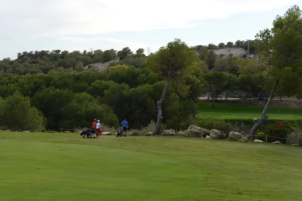 Campos de golfe em Orihuela Costa — Fotografia de Stock