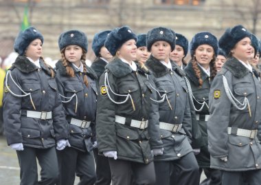 Moskova Polis Koleji Öğrencileri