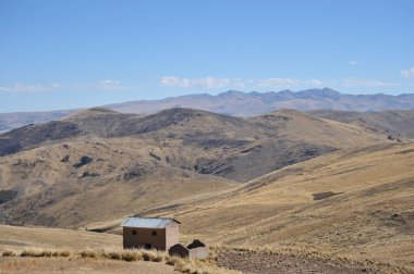 titicaca Gölü çevresi dağ