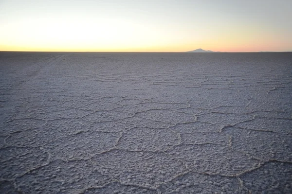 The Uyuni salt flats — Stock Photo, Image