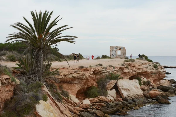 Punta prima is the most southern part of the popular resort of Torrevieja — Stock Photo, Image