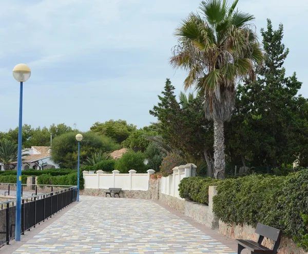 Punta prima est la partie la plus au sud de la station balnéaire populaire de Torrevieja — Photo