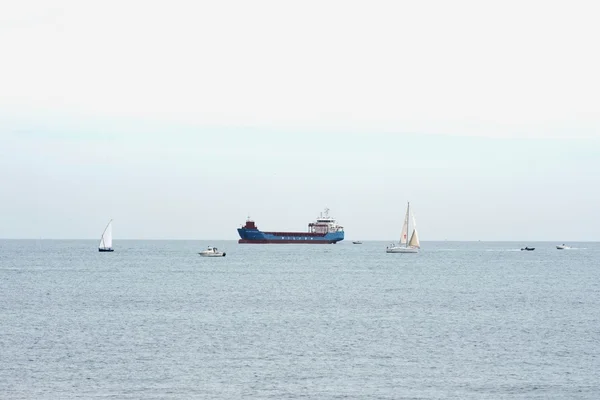 In de haven in torrevieja. — Stockfoto