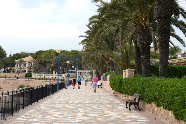 Punta prima is the most southern part of the popular resort of Torrevieja — Stock Photo, Image