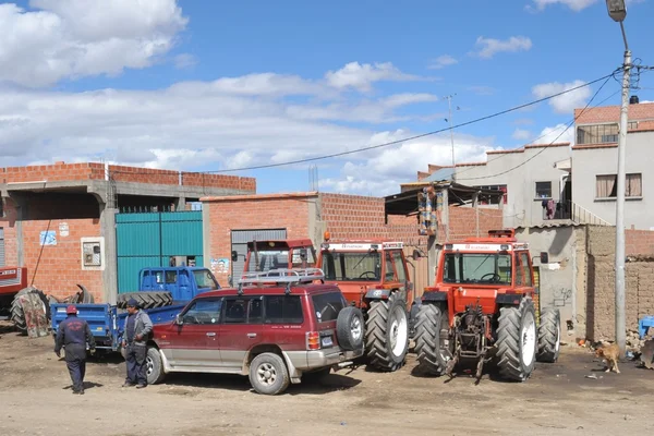 Obrzeżach miasta La Paz. — Zdjęcie stockowe