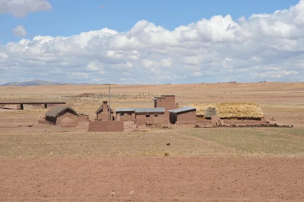 Villages boliviens de montagne dans l'Altiplano — Photo