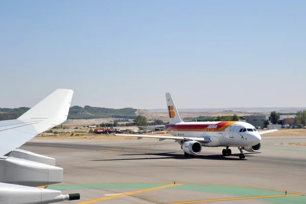 Аэропорт Мадрид-Барахас — стоковое фото