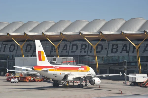 Havaalanına madrid-barajas — Stok fotoğraf