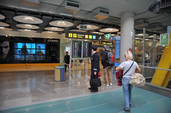 Airport Madrid-Barajas — Stock Photo, Image