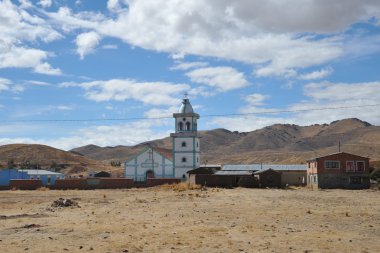 Dağ Altiplano Bolivya taslakları