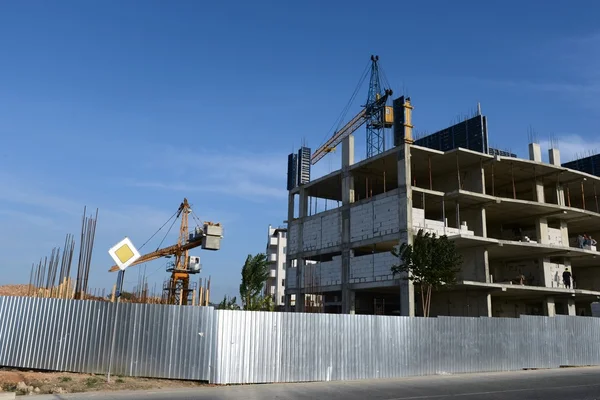 Sevastopol September 2014 Construction New Homes Sebastopol 克里米亚半岛西南部城市 位于黑海海岸 — 图库照片