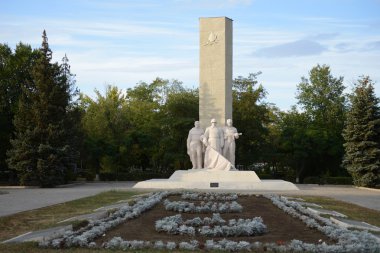 Kamensk-Shakhtinsky içinde vatan savunucuları Memorial'a.