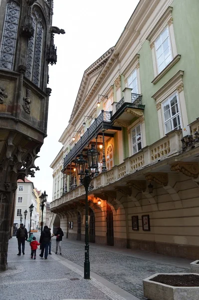 Prag. utsikt över staden. — Stockfoto