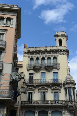 Barcelona. Şehir Manzaralı.