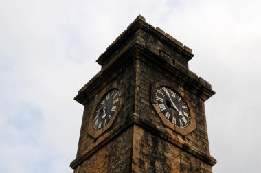Galle şehir içinde şehir Saat Kulesi