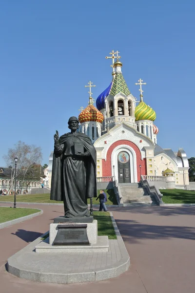 A Igreja Catedral do Santo Nobre Príncipe Igor de Chernigov e Kiev em Peredelkino — Fotografia de Stock
