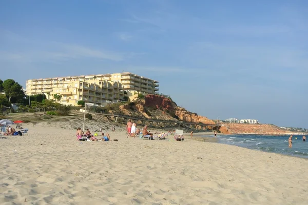 Orihuela Costa is recognized as the most ecological clean region of Europe, famous for its clean beaches — Stock Photo, Image