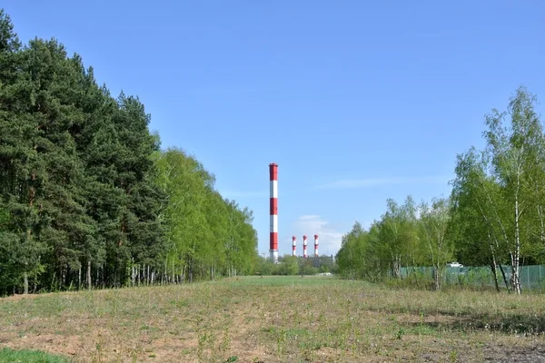 Městě Meshchersky Park, jedno z míst rekreace pro obyvatele hlavního města. — Stock fotografie