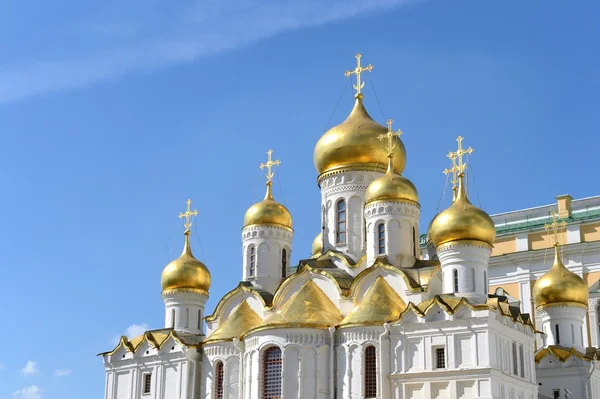 Cúpula da Catedral de Anunciação do Kremlin de Moscou — Fotografia de Stock