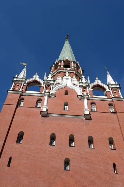 Troizkaja Turm des Moskauer Kreml — Stockfoto