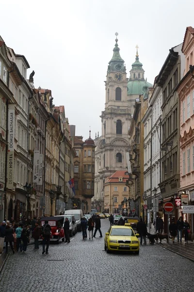 Prag. utsikt över staden — Stockfoto