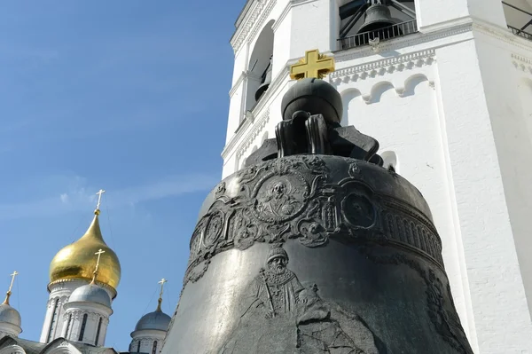 La campana dello zar è un monumento di arte fonderia russa del XVIII secolo — Foto Stock