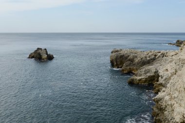 SEVASTOPOL - 18 Eylül 2014: 35 topçu bataryasına yakın plaj.