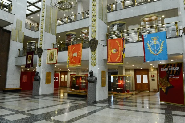 Moscú. Museo Central de la gran guerra patriótica en la colina Poklonnaya. El interior del Museo — Foto de Stock