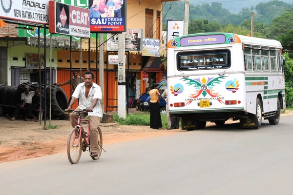 Residentes de la ciudad de Nuwara Eliya — Foto de Stock