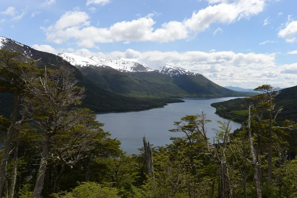 Lac Fagnano sur l'île de Fire Land . — Photo