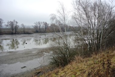 Moskova Nehri sığ akışını