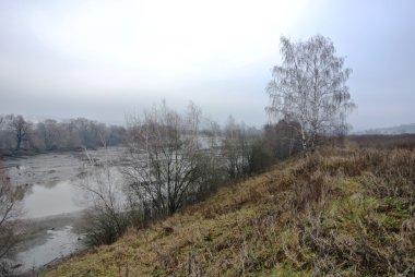 Moskova Nehri sığ akışını