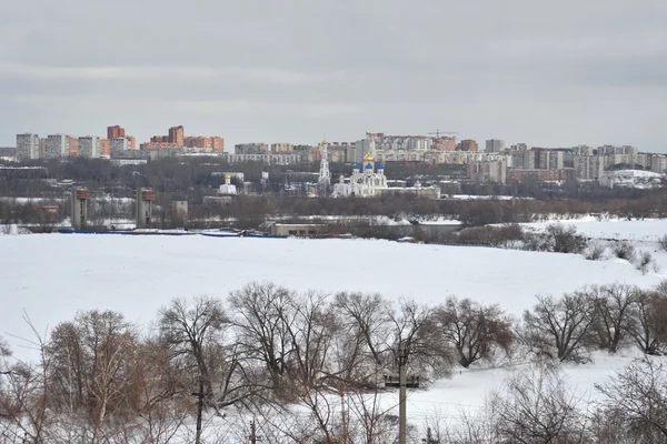 Дзержинський обласного підпорядкування в Московській області, на південний схід від Москви. — стокове фото