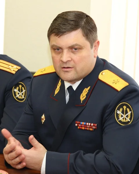 Eerste adjunct-directeur van de federale dienst voor uitvoering van de straf, Anatoly Rudyi — Stockfoto