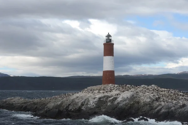 Faro en el canal Beagle . — Foto de Stock