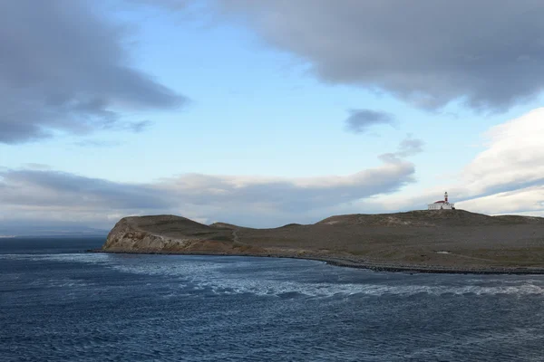 Der Leuchtturm auf der Insel Magdalena. — Stockfoto