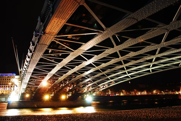 Night under the bridge Stock Picture