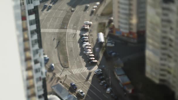 Cidade e estrada Time Lapse — Vídeo de Stock