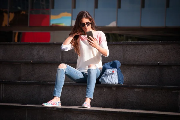 Estudiante en pausa — Foto de Stock