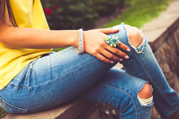 Modeaccessoires für den Sommer — Stockfoto