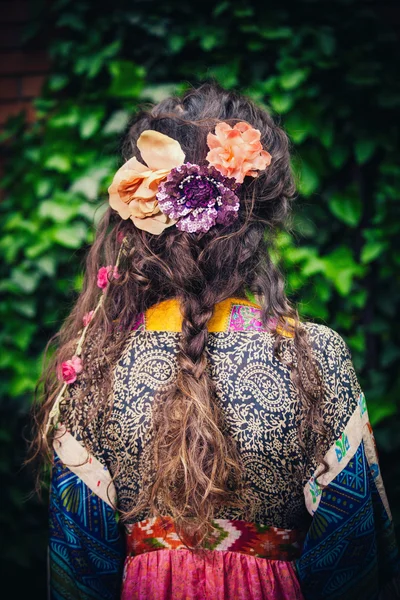 Coiffure d'été romantique — Photo