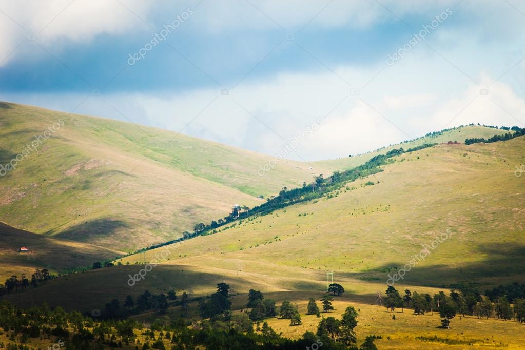 Zlatibor mountain landscape