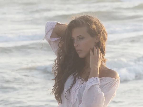 Beach portrait — Stock Photo, Image