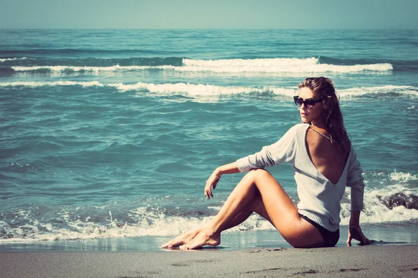 Moda de playa — Foto de Stock