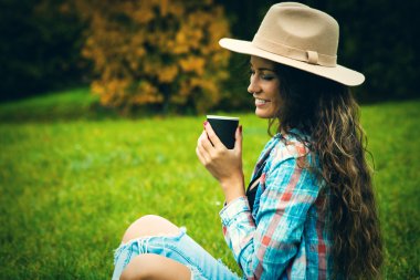 Kahve molası doğada