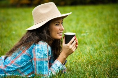 Kahve molası doğada