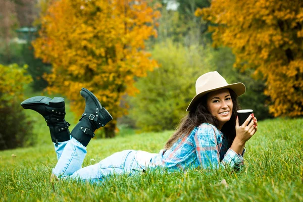 Kahve molası doğada