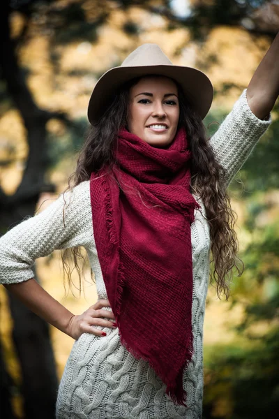 Mode im Wald — Stockfoto